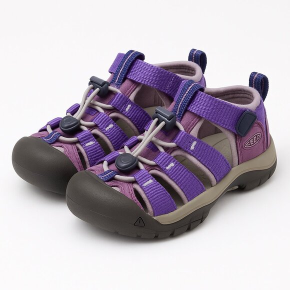 Keen Newport H2 Kids Sandals Purple Lilac Water Hiking Shoes Size 10C - Picture 2 of 11